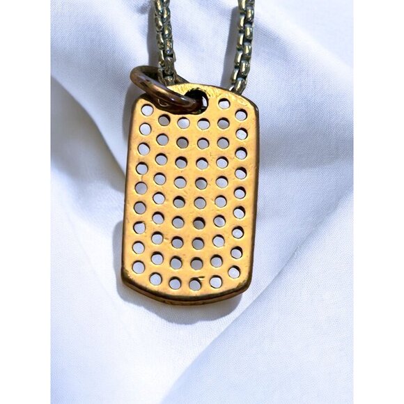 Romantic "I Love You" Necklace With Rose & Crystal Accents  20" Chain - Picture 8 of 10